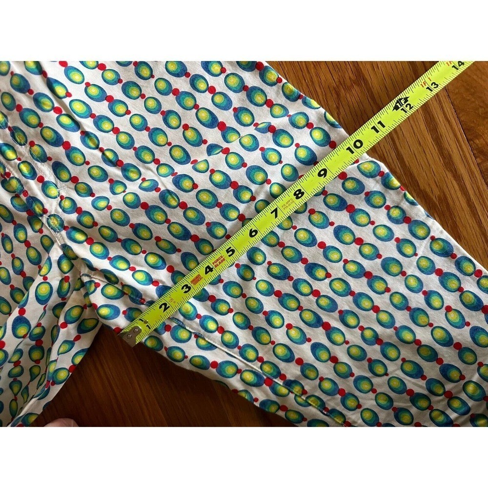 Vtg 90’s Versace Pants Colorful Olive Novelty Disco Atomic Art To Wear S… - Picture 14 of 16